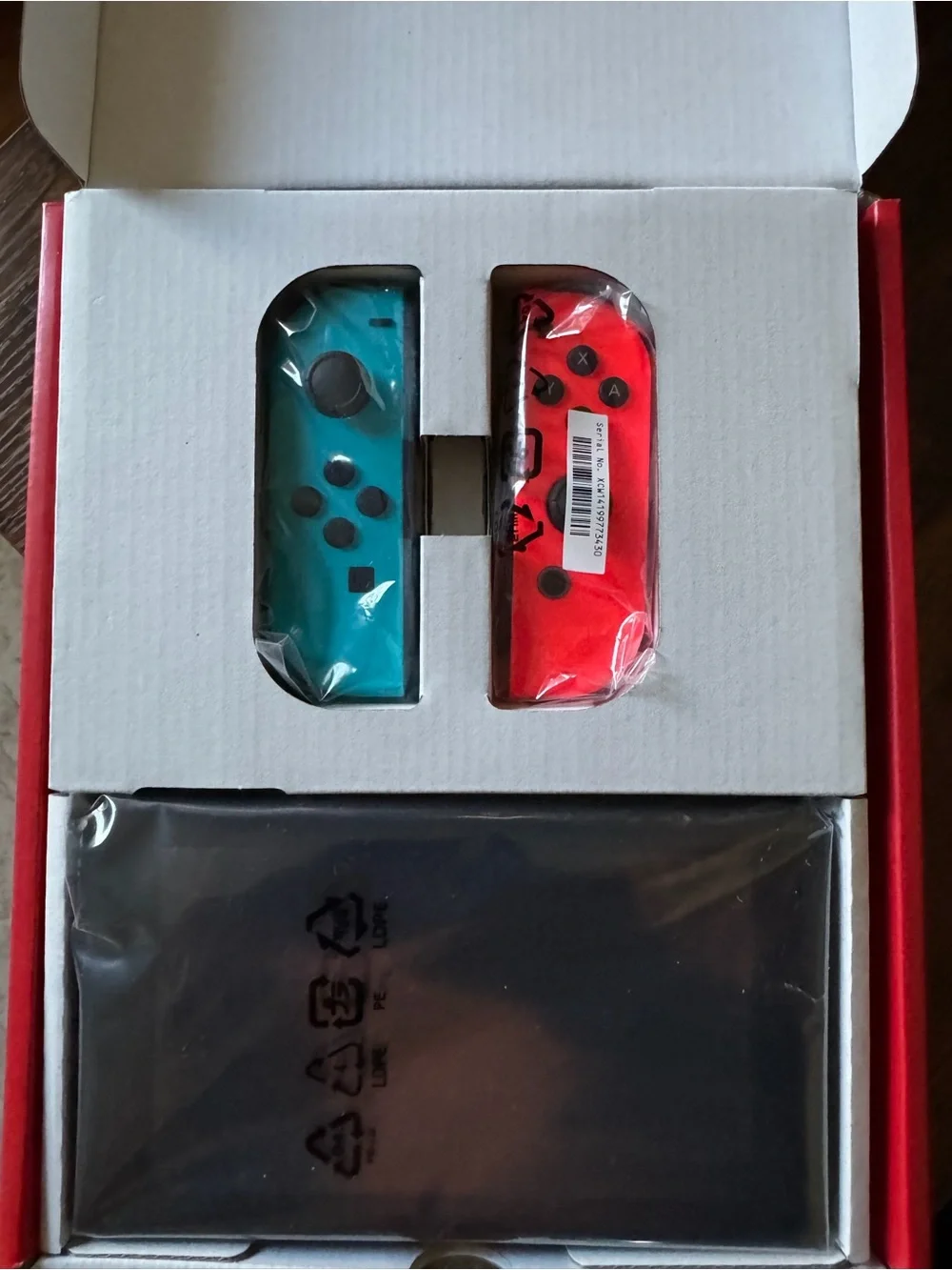 Nintendo Switch Handheld Console - Red Joy-Con
